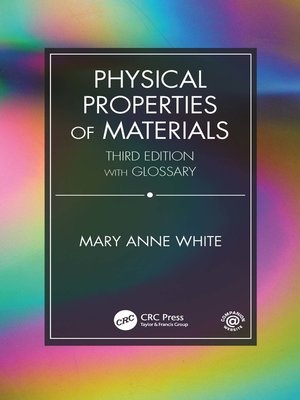 cover image of Physical Properties of Materials